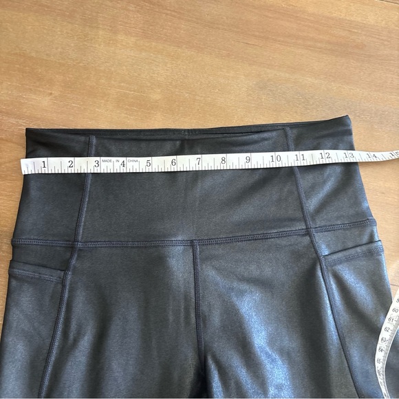 Athleta Inclination Moto Tight, Size Small Black Graphite - Picture 7 of 9